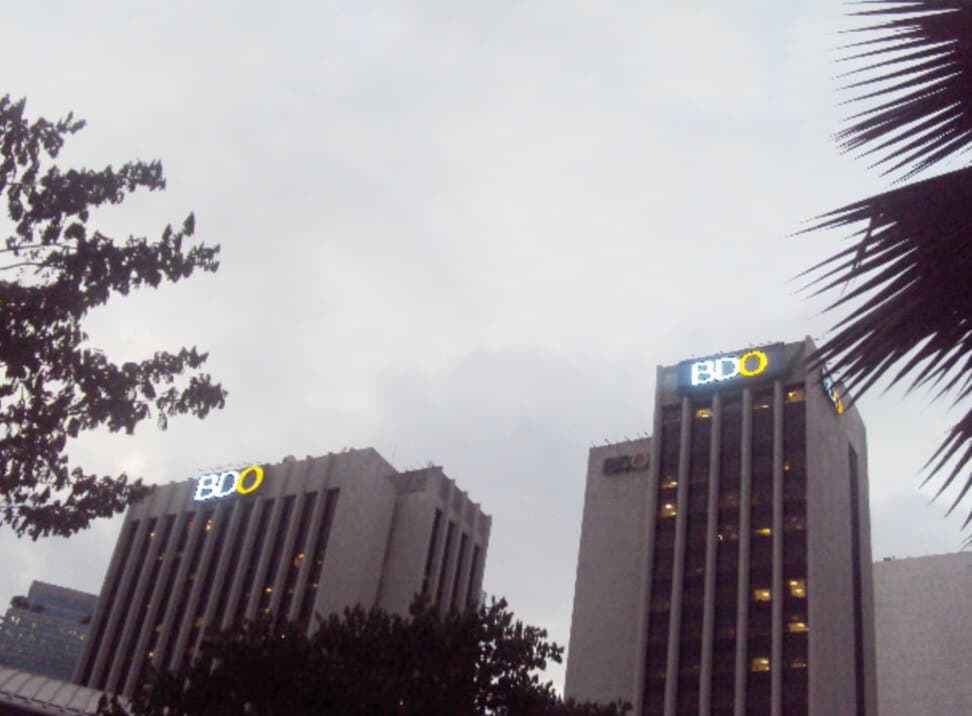 BDO Makati Sky Signage